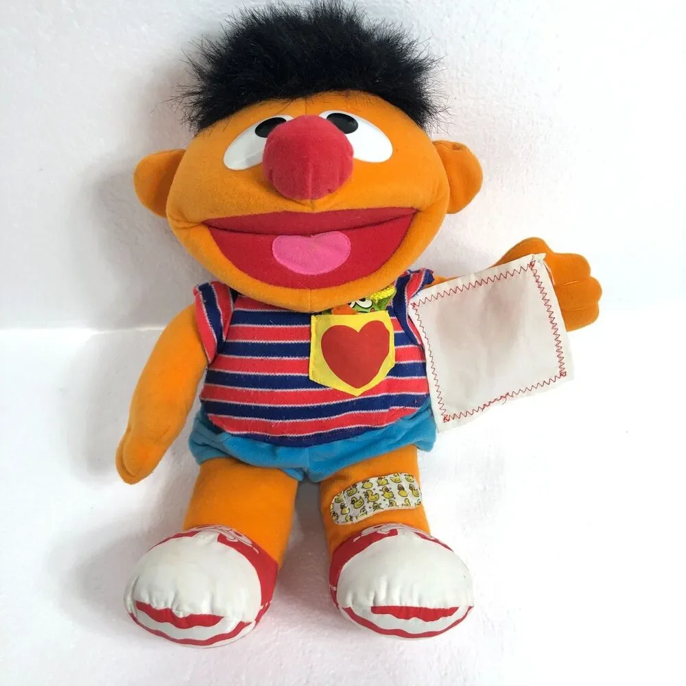 Sesame Street Vintage Fisher Price 1999 Check Up Ernie Works